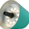 Abat-jour à fixer sur bouteille Top 11 cm (Turquoise)