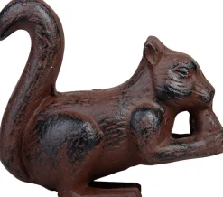 Animaux du jardin en fonte (Lot de 4) (L - 17,1 × 7,5 × 11,5 cm)