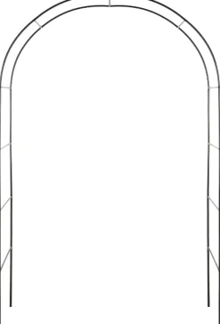 Arche déco en fer noir Atea (Unitaire )