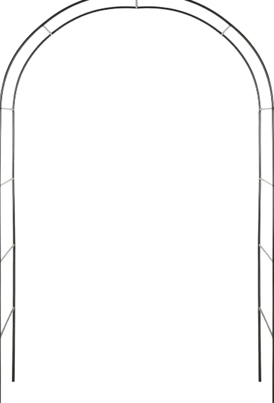 Arche déco en fer noir Atea (Unitaire )