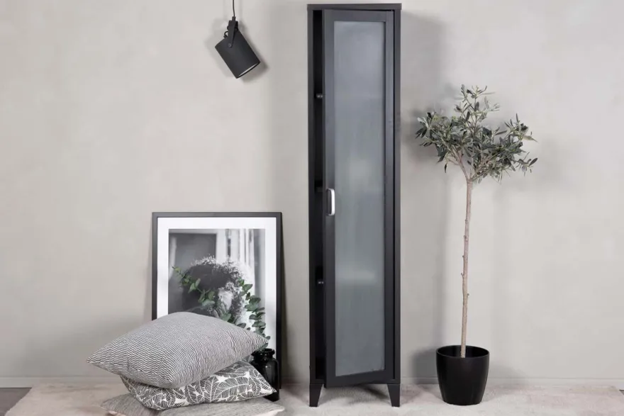 Armoire en acier noir Acero