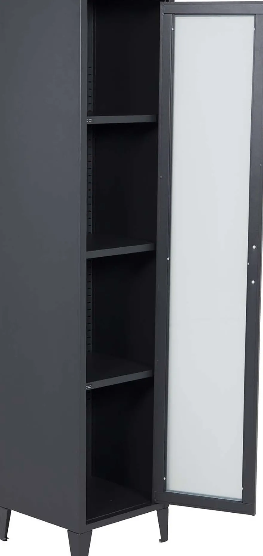 Armoire en acier noir Acero