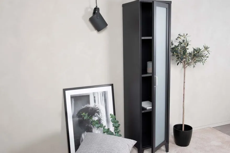 Armoire en acier noir Acero