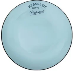Assiette Brasserie bistrot 21,5 cm (Bleu)