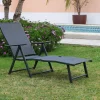 Bain de soleil pliable aluminium Tumbona Cama