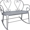 Banc à bascule en fer Belle Époque