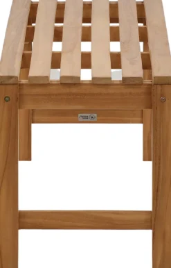 Banc de jardin en teck Kenya