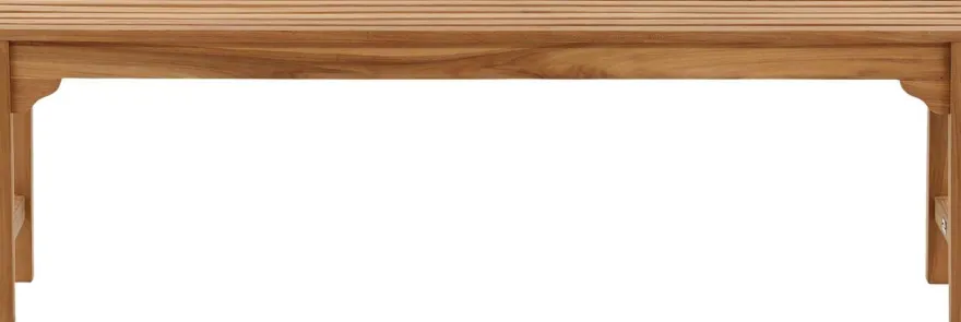 Banc de jardin en teck Kenya