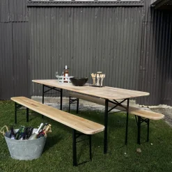 Banc de jardin pliable Brasserie (Unitaire)