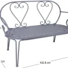 Banc en fer Belle Époque