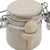 Bocal céramique avec cuillère en bois
