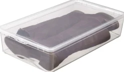 Boite de rangement avec couvercle Omega transparent (19 litres)