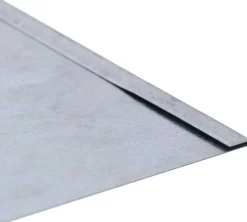 Bordure de jardin en acier galvanisé (105 x 22 cm)