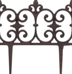 Bordure de jardin en fonte Valentine (Unitaire)