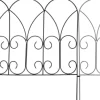 Bordure de jardin métal volutes (A l'unité)
