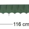 Bordure en polypropylène 116 cm