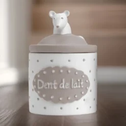 Boîte à dents Petite souris (Blanc)