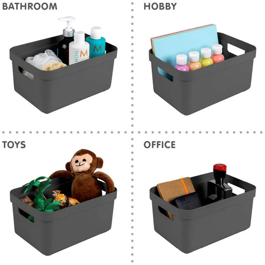 Boîte de rangement Sigma Home Box 5 litres (Anthracite)