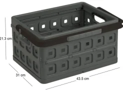 Boîte pliante de transport ou rangement Square (24 litres)