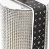 Bougie dans pot avec couvercle diamant 9 x 10 cm