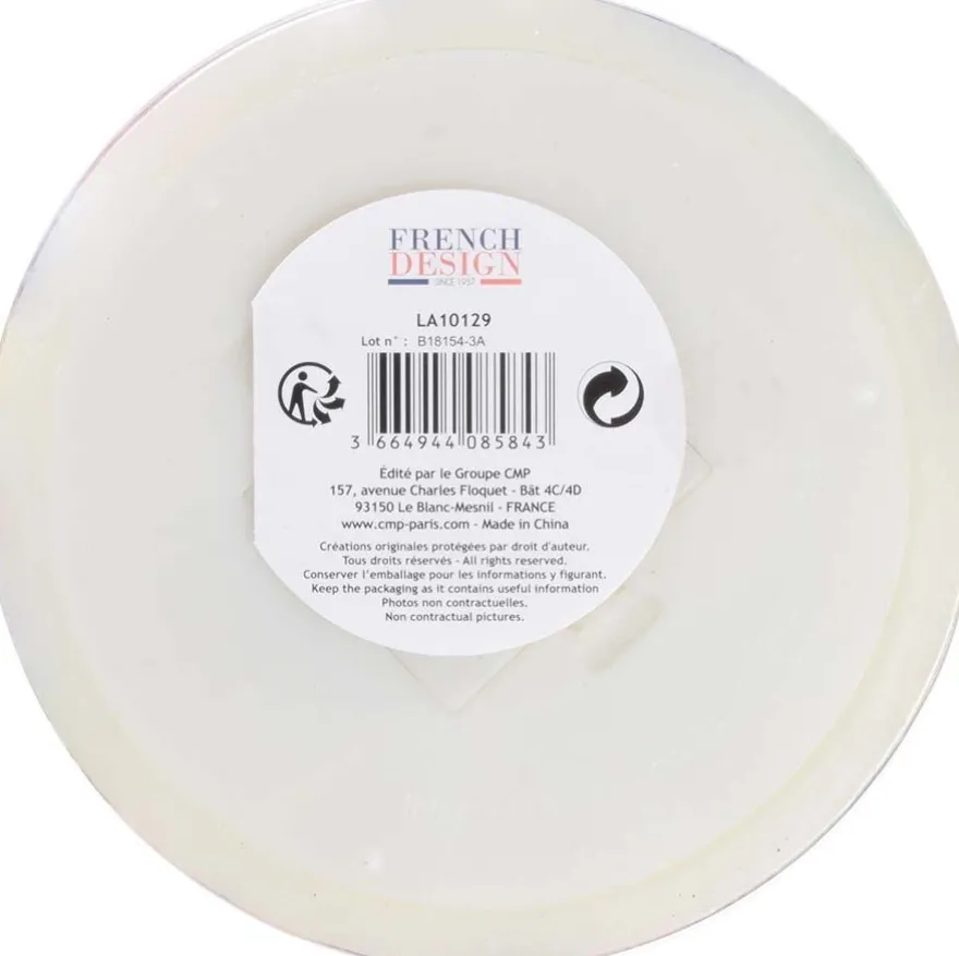 Bougie LED Exotique 15 cm (Zèbre)