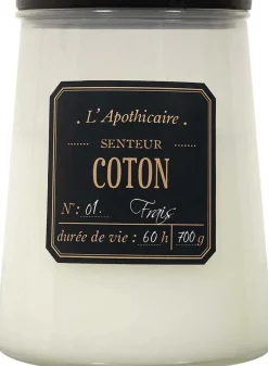 Bougie parfumée Alchimiste 16 cm (Senteur coton)