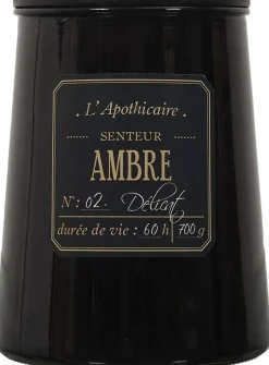 Bougie parfumée Alchimiste 16 cm (Senteur ambre)