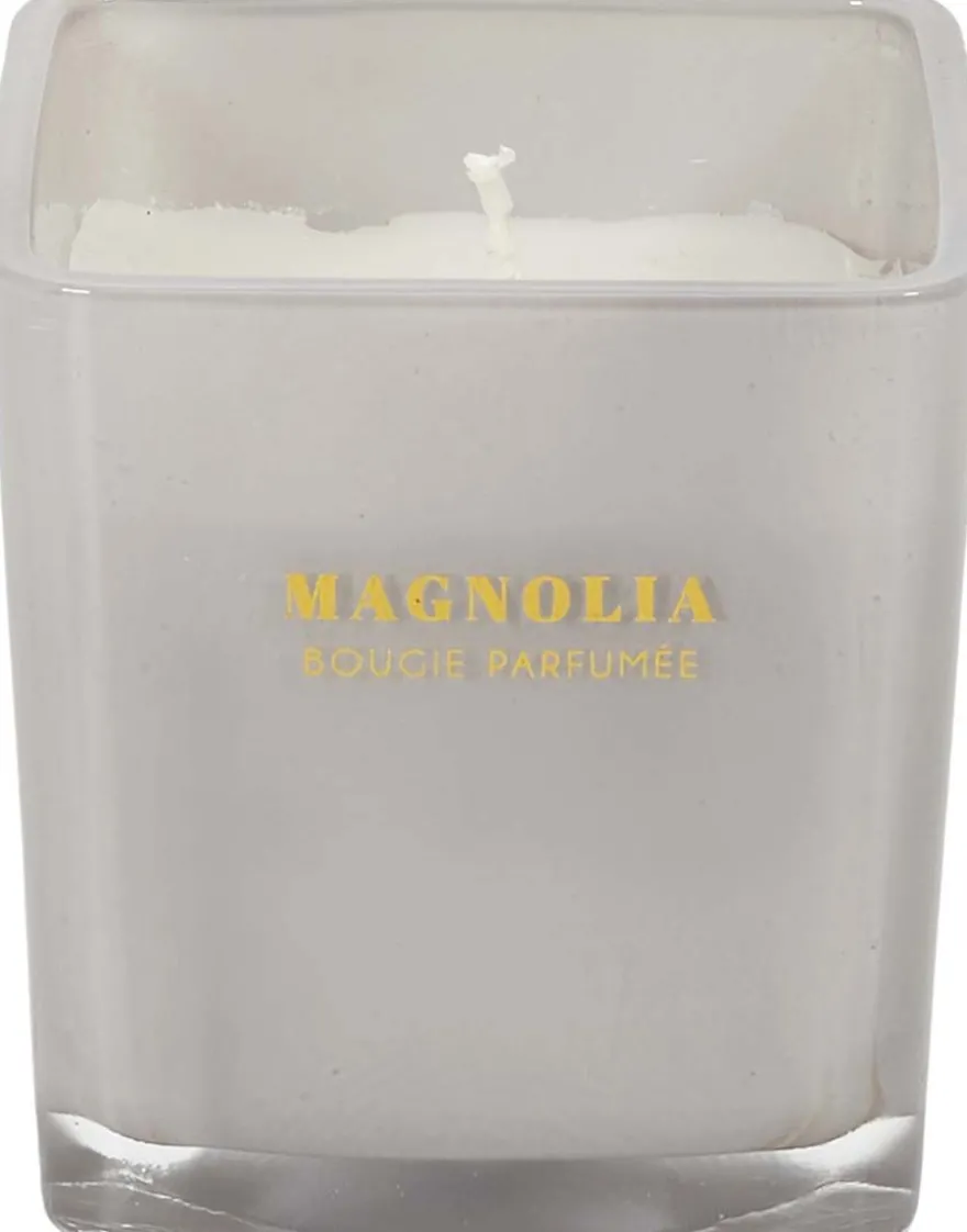 Bougie parfumée carrée Nude 7 cm (Blanc)
