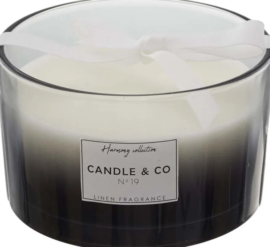 Bougie parfumée 3 mèches Harmony 13 cm