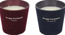 Bougie parfumée 3 mèches Velours (Lot de 2)