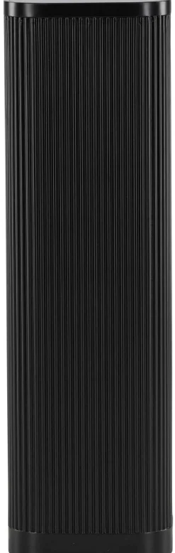 Bout de canapé en MDF noir Lenox