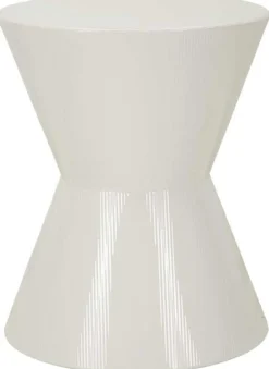 Bout de canapé en métal Oyo 45 x 55 cm