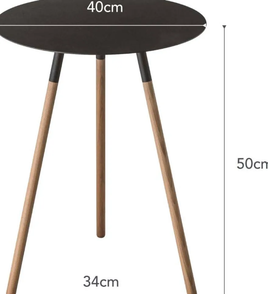 Bout de canapé rond 40 cm Side