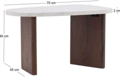 Bout de canapé 45 x 75 cm Grönvik