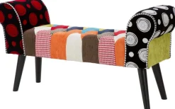 Bout de lit en tissu Panca Imperial 102 x 31 x 54 cm