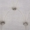 Bout de lit en tissu Provenza 97 x 42 x 40 cm