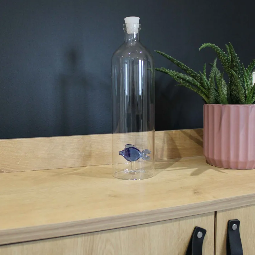 Bouteille décorative en verre Atlantis 1.2 L (Poisson)