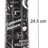 Bouteille de transport en inox 450 ml (Noir)