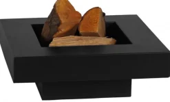 Brasero en acier peint plateau design (60 cm)