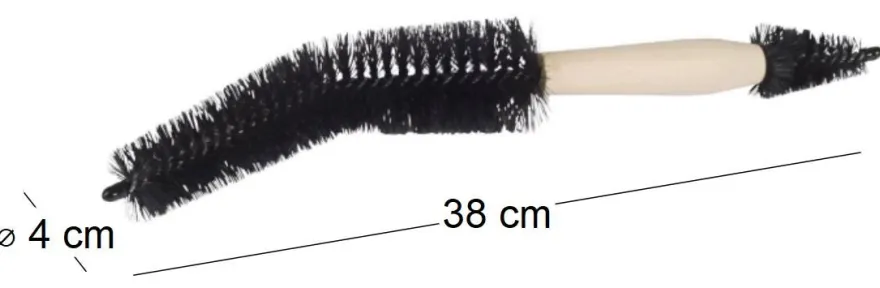 Brosse pour vélo moto et jantes