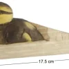 Cale-porte en bois sculpté à la main Animal (Caneton)