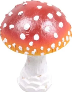 Champignon amanite tue-mouche en résine Forest