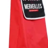 Chariot shopping en polyester 6 roues (Rouge)