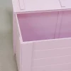 Coffre de rangement en pin77 x 40 x 50 cm (Rose)