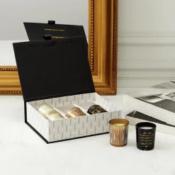 Coffret 6 bougies à la vanille