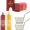 Coffret coupe frites paniers et pousses sauces