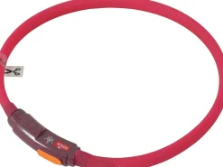 Collier lumineux pour chiots Bivouak (Rouge)