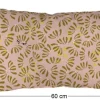 Coussin décoratif en tissu Délicatesse (60 x 50 cm)