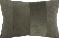 Coussin en velours Velvet 60 x 40 cm (Vert mousse)