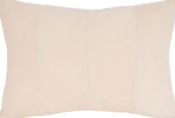 Coussin en velours Velvet 60 x 40 cm (Ivoire)